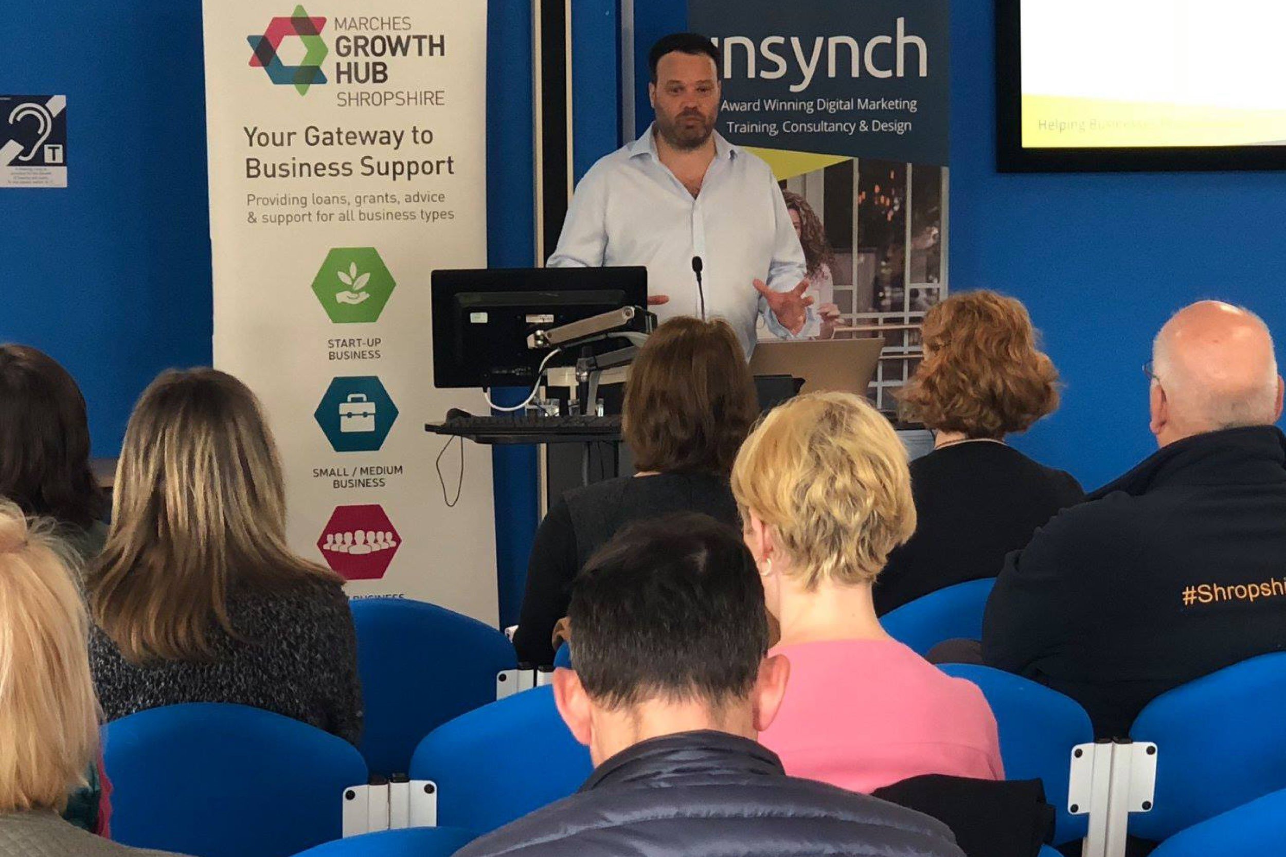 DIY Digital Marketing workshop, Insynch, Digital Marketing, Aberystwyth, Shrewsbury, Swansea