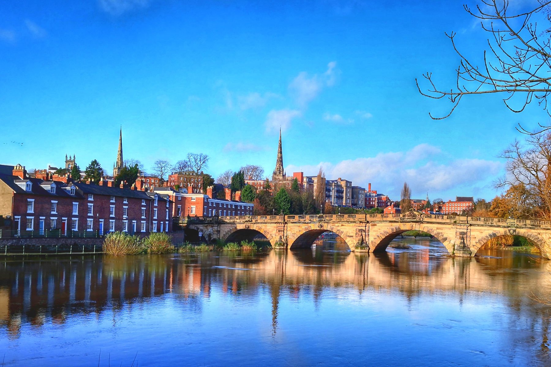 Shrewsbury town, home to our West Midlands marketing agency branch