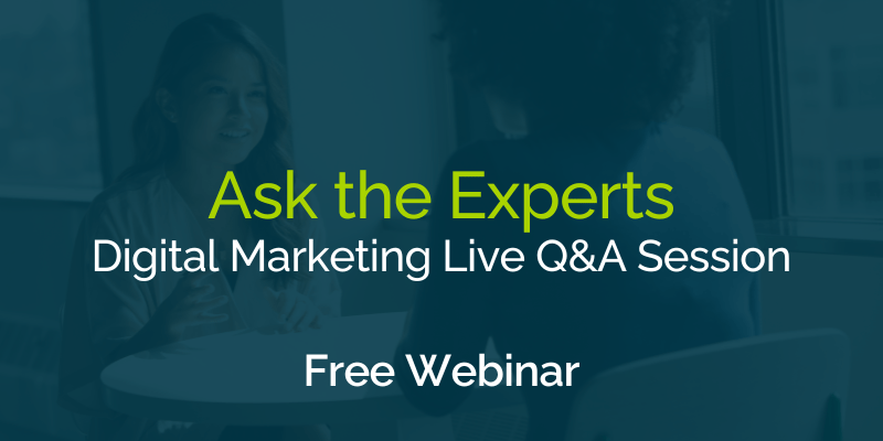 Digital Marketing Q&A Webinar