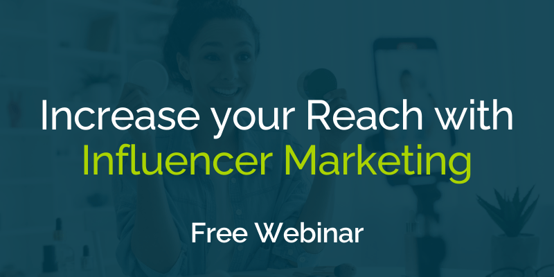Influencer marketing webinar icon