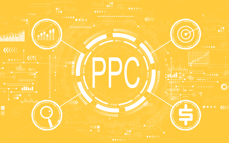 A diagram of PPC advertising and machine learning graphs