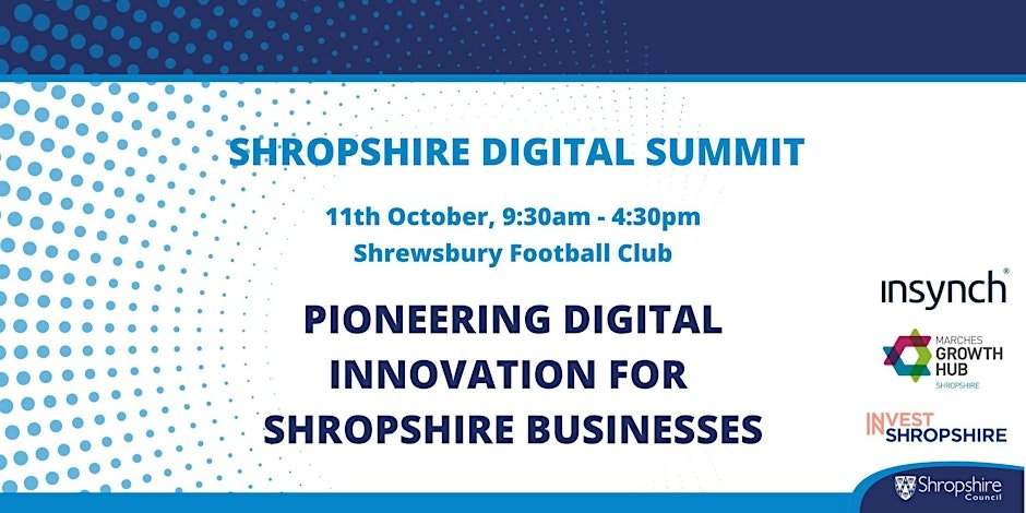 Shropshire Digital Marketing Summit Banner