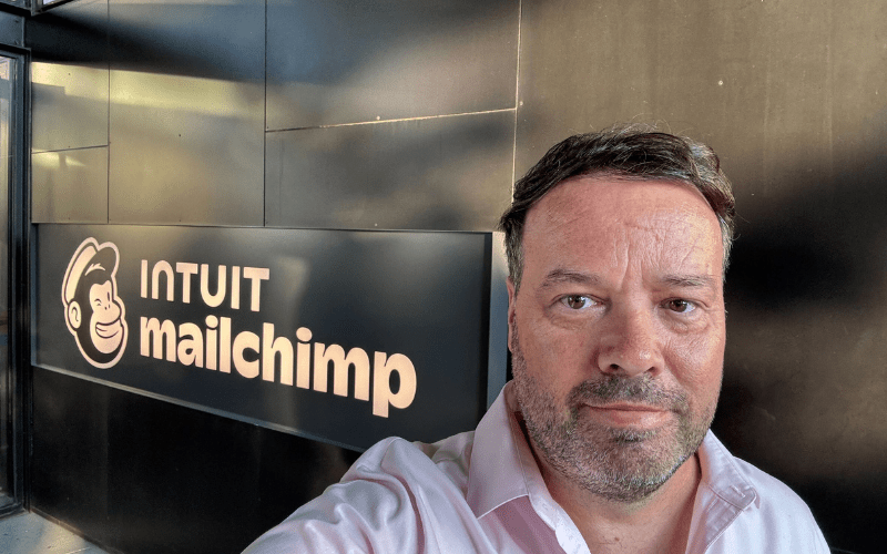 Eddy Webb at the Mailchimp Innovation Council event