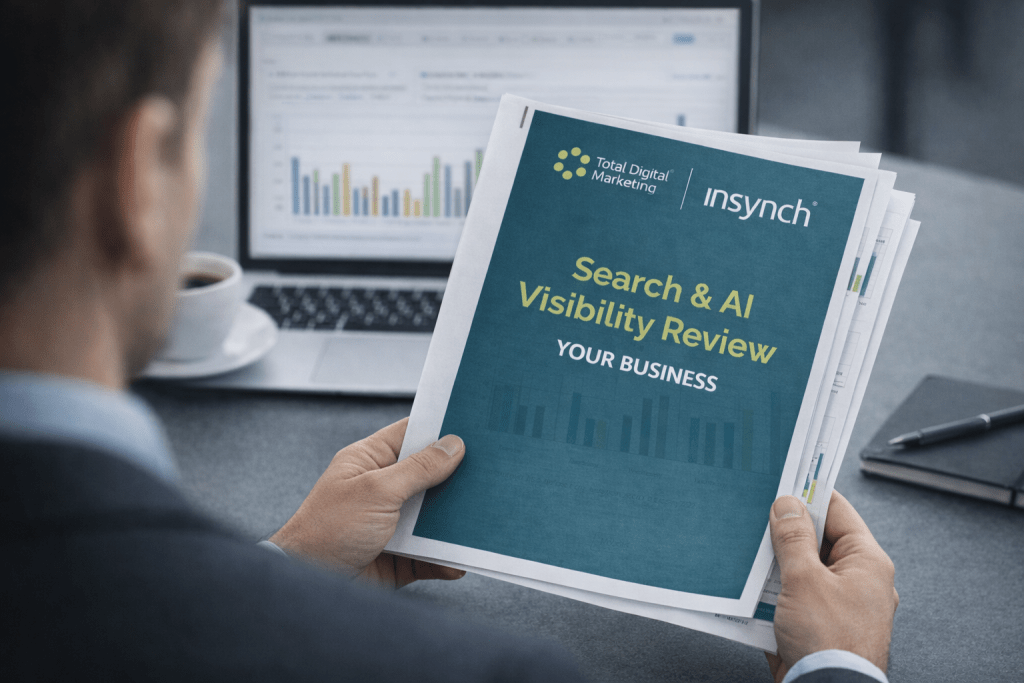 Search & AI Visibility Review Comercity - InSynch